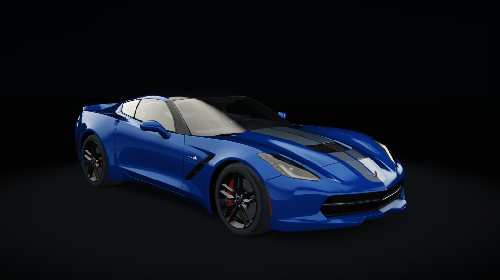 Chevrolet Corvette C7 Stingray, skin Laguna_Blue_SB