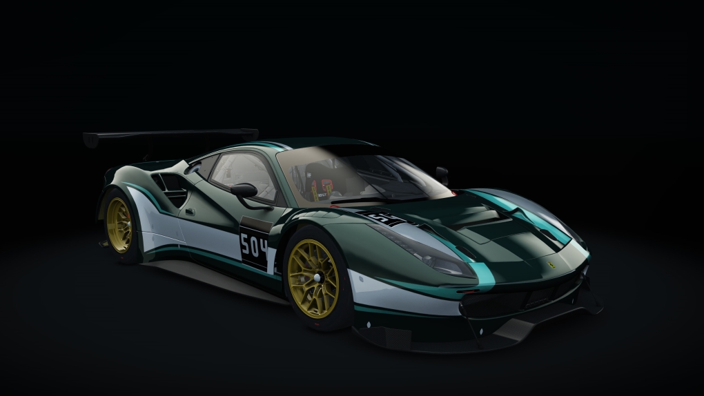 Ferrari 488 GT3, skin 91_hp_racing