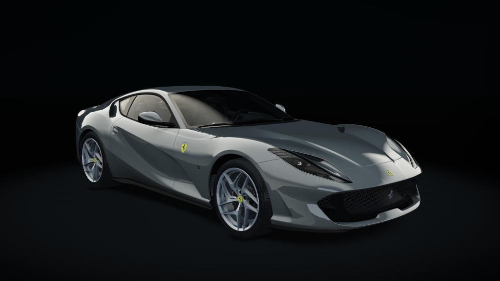 Ferrari 812 Superfast, skin 07_grigio_ferro