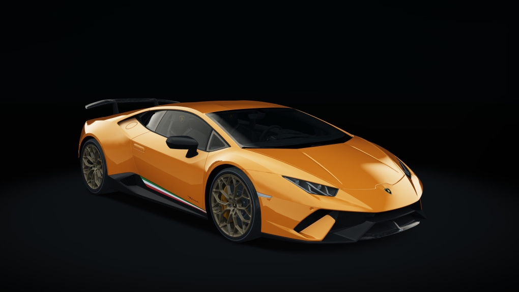 Lamborghini Huracan Performante, skin arancio_borealis