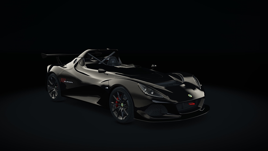 Lotus 3-Eleven, skin 03_metallic_black