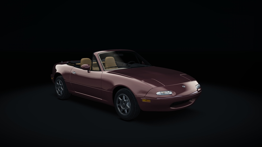 Mazda Miata NA, skin 08_merlot_mica_tan