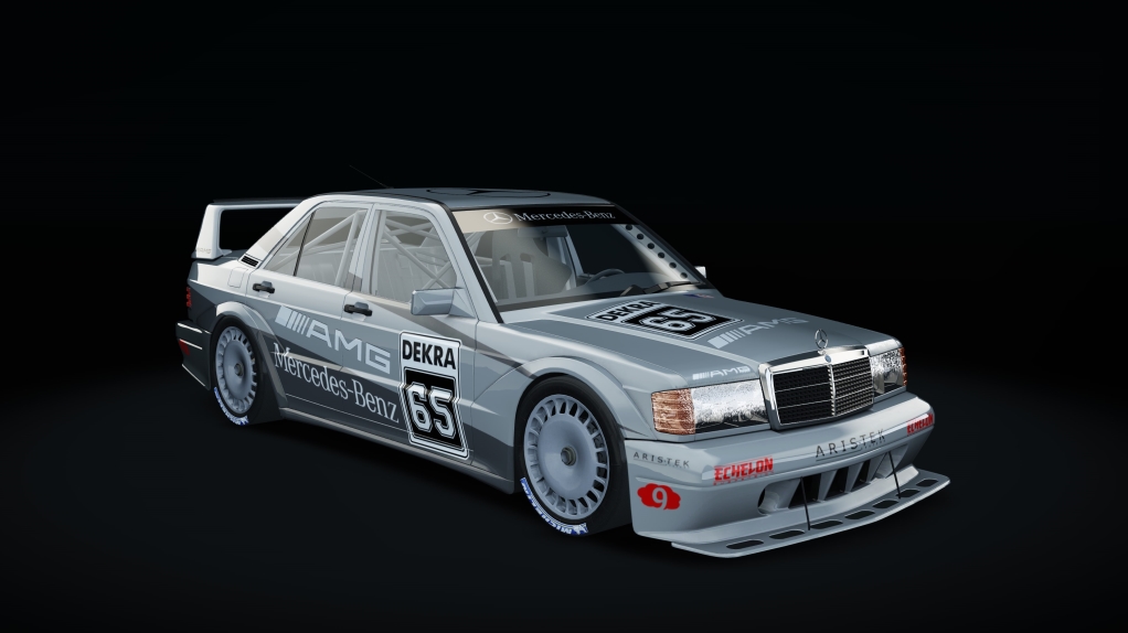 Mercedes-Benz 190E EVO II, skin Argento_Iridio_65