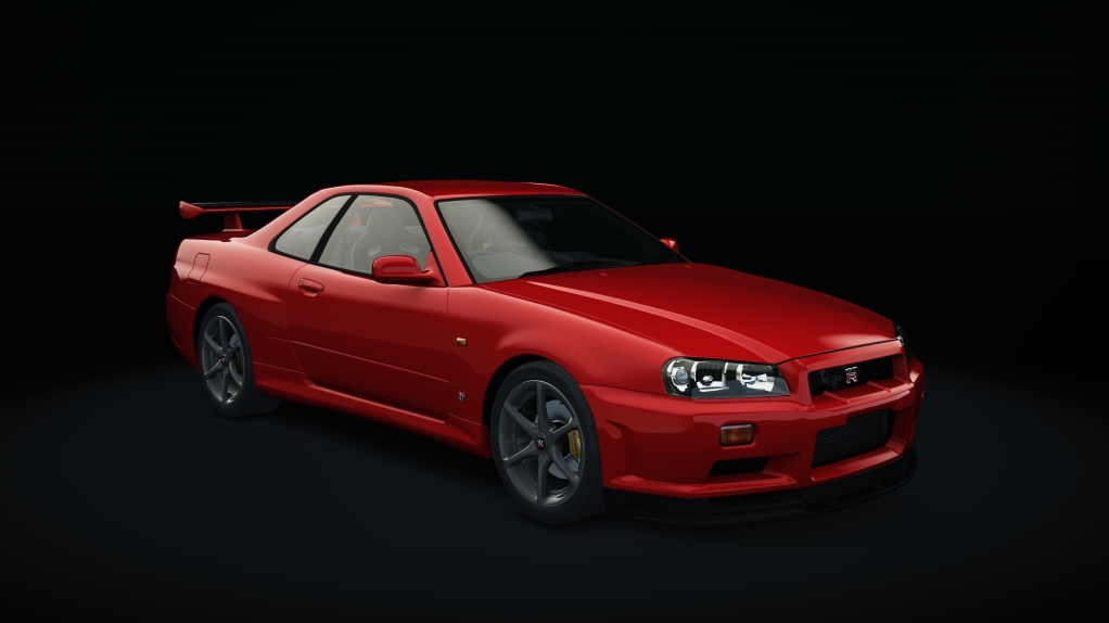 Nissan Skyline GTR R34 V-Spec, skin 01_active_red