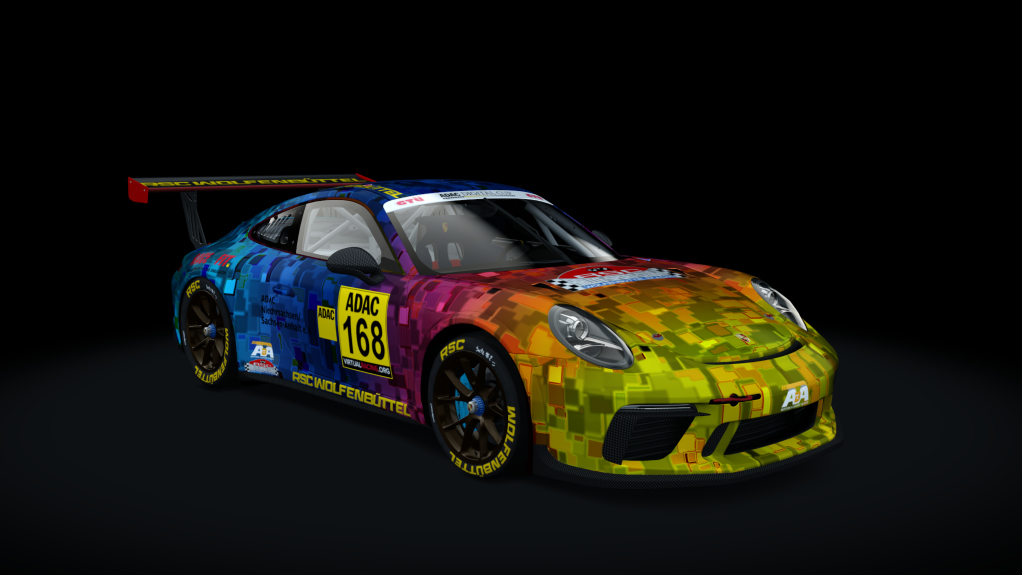 Porsche 911 GT3 Cup 2017, skin CUP_168_ESC