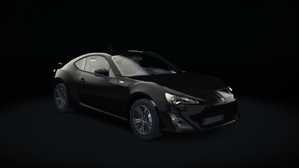 Toyota GT86, skin crystal_black