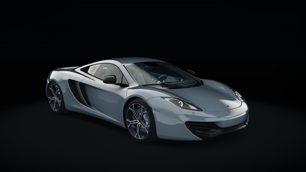 McLaren MP4-12C, skin silver