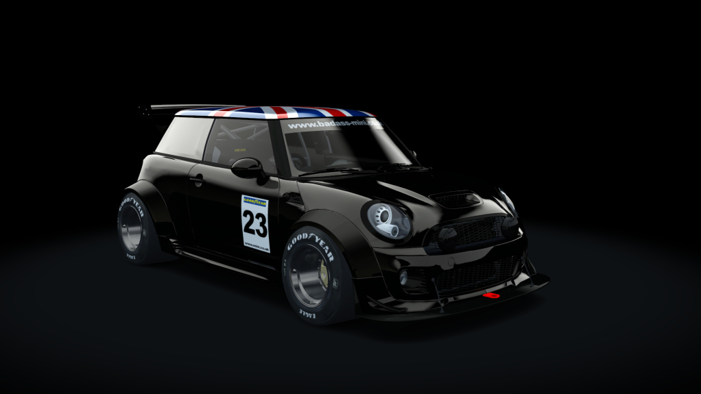 Mini Custom Race Works, skin Onyx_Black