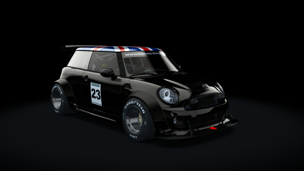 Mini Custom Race Works, skin black