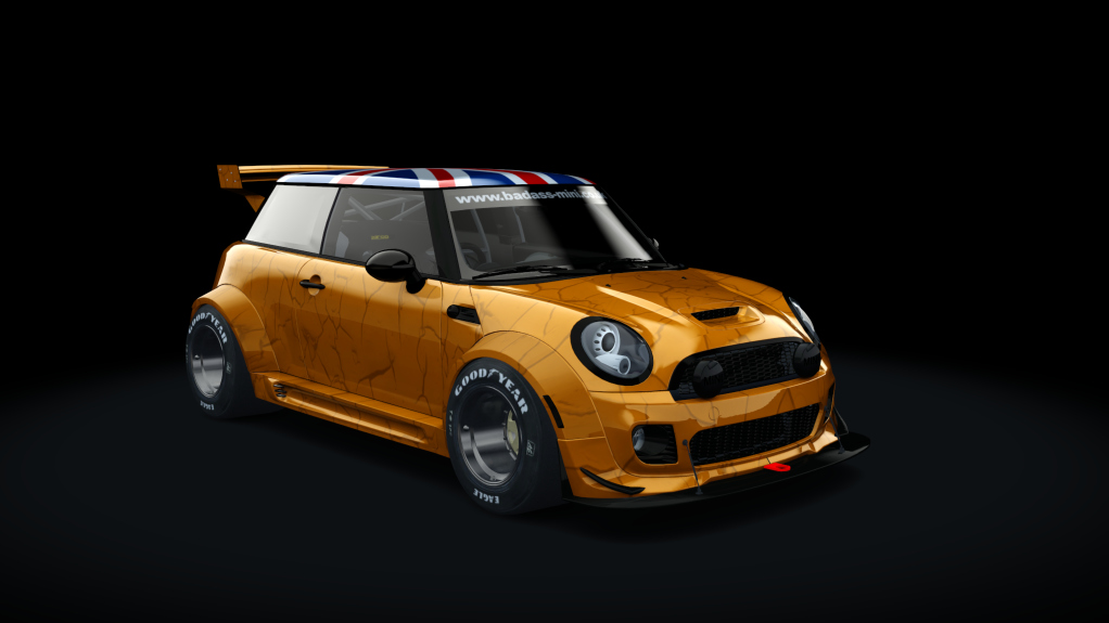 Mini Custom Race Works, skin orange