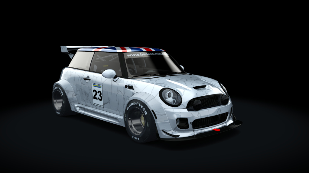 Mini Custom Race Works, skin union_jack