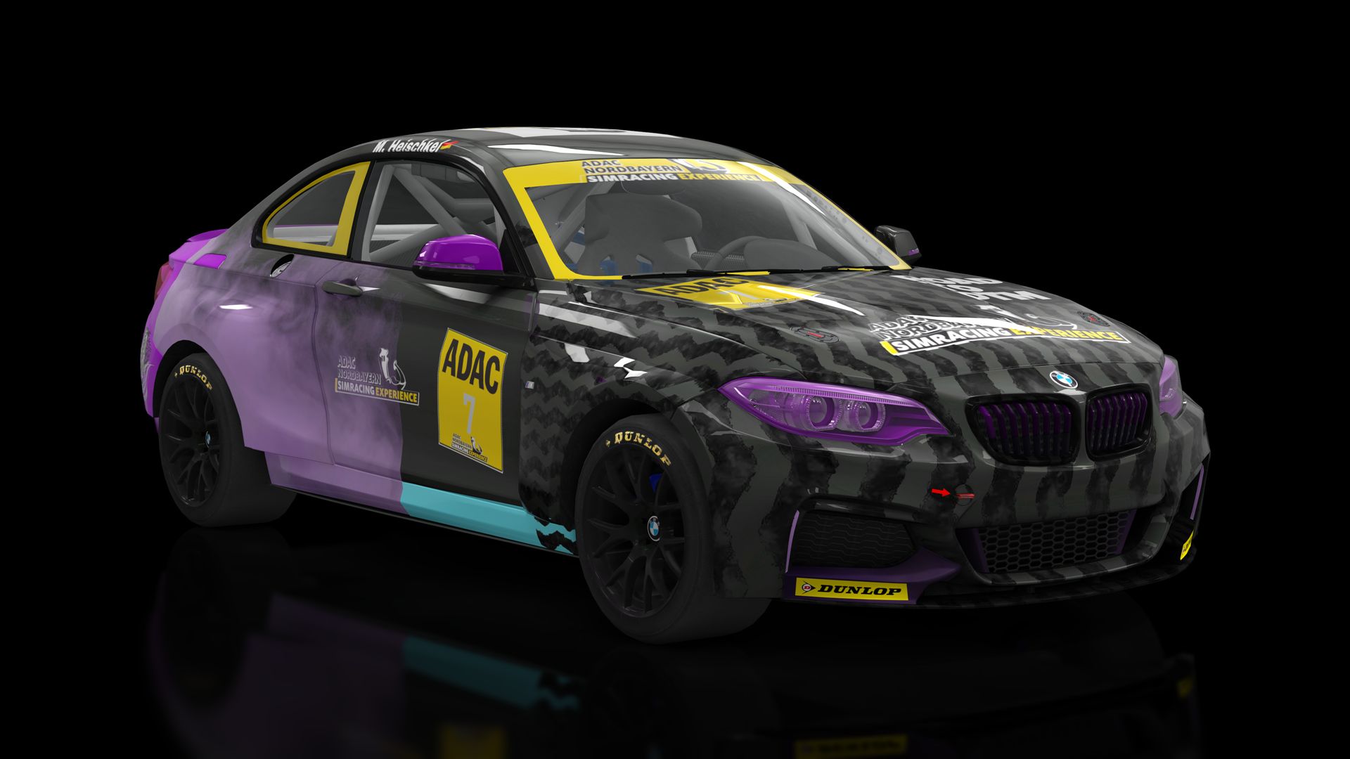 NB BMW M235i Racing, skin adac_nbwe_07_mh