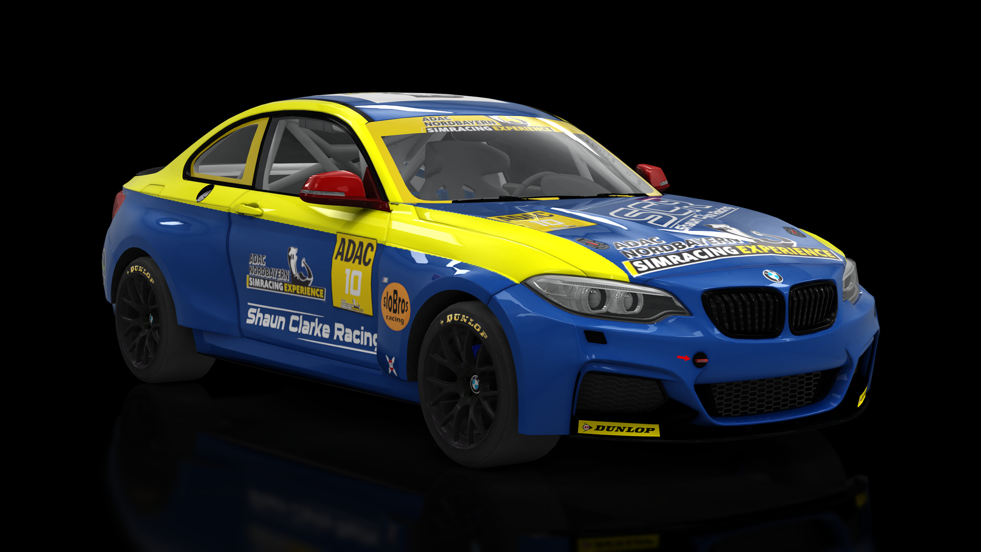 NB BMW M235i Racing, skin adac_nbwe_10_ss