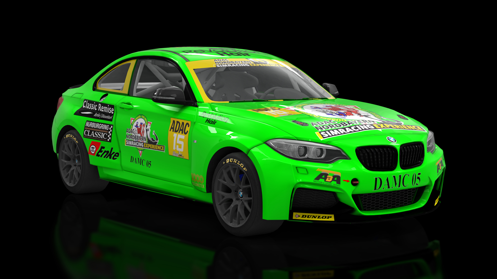 NB BMW M235i Racing, skin adac_nbwe_15_jk