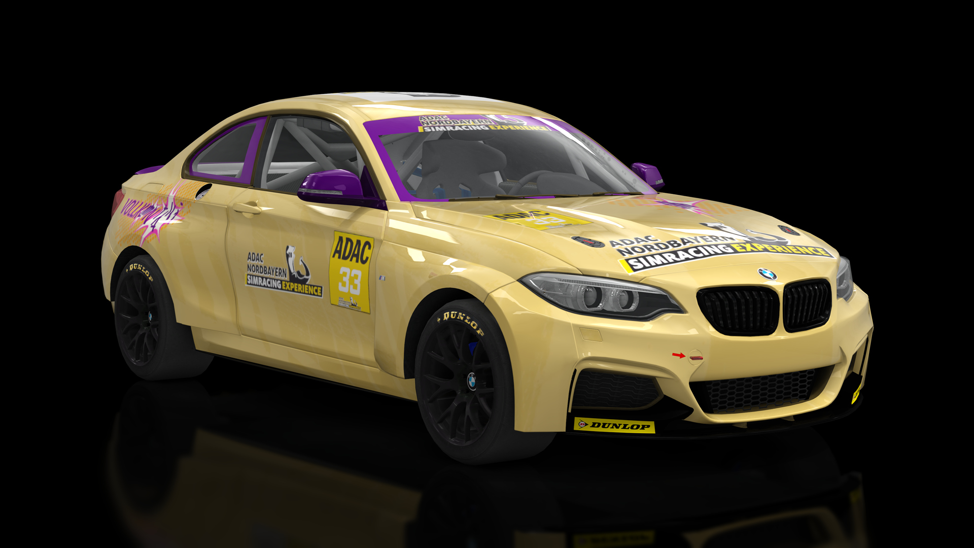 NB BMW M235i Racing, skin adac_nbwe_16_js