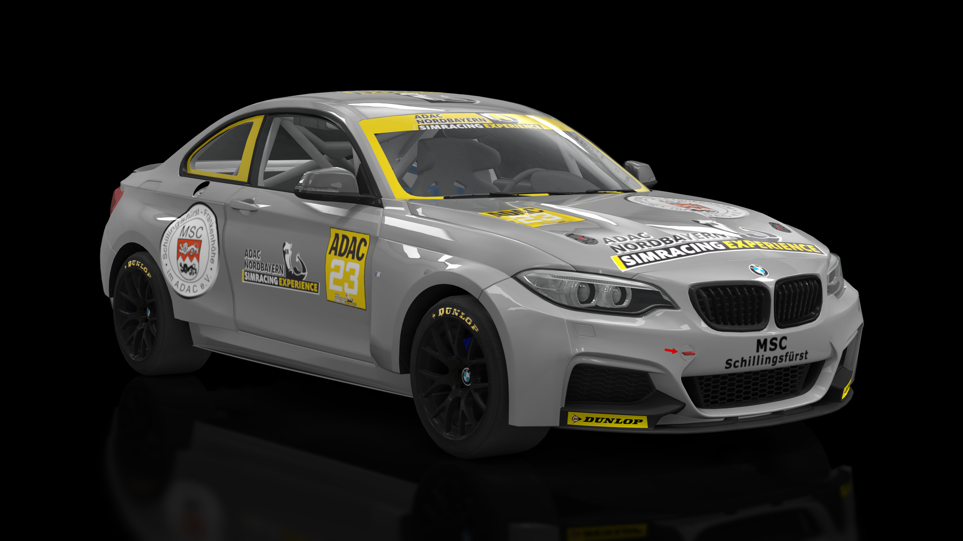 NB BMW M235i Racing, skin adac_nbwe_23_ad