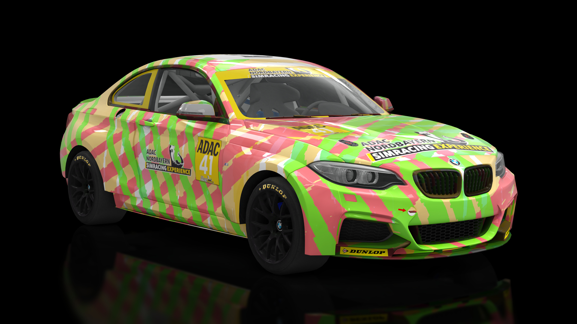 NB BMW M235i Racing, skin adac_nbwe_41_jb