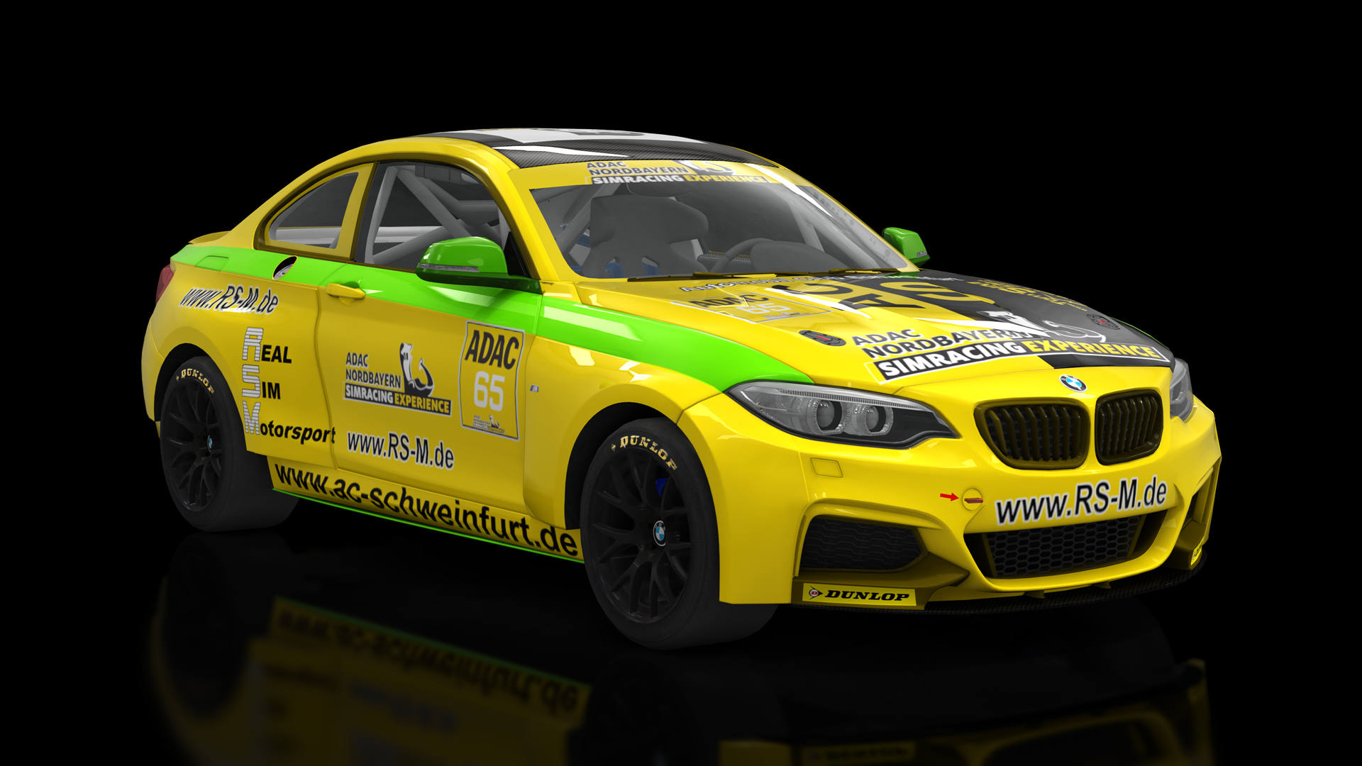 NB BMW M235i Racing, skin adac_nbwe_65_jd