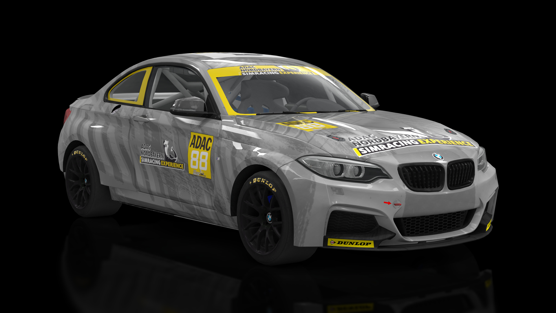 NB BMW M235i Racing, skin adac_nbwe_88_fn