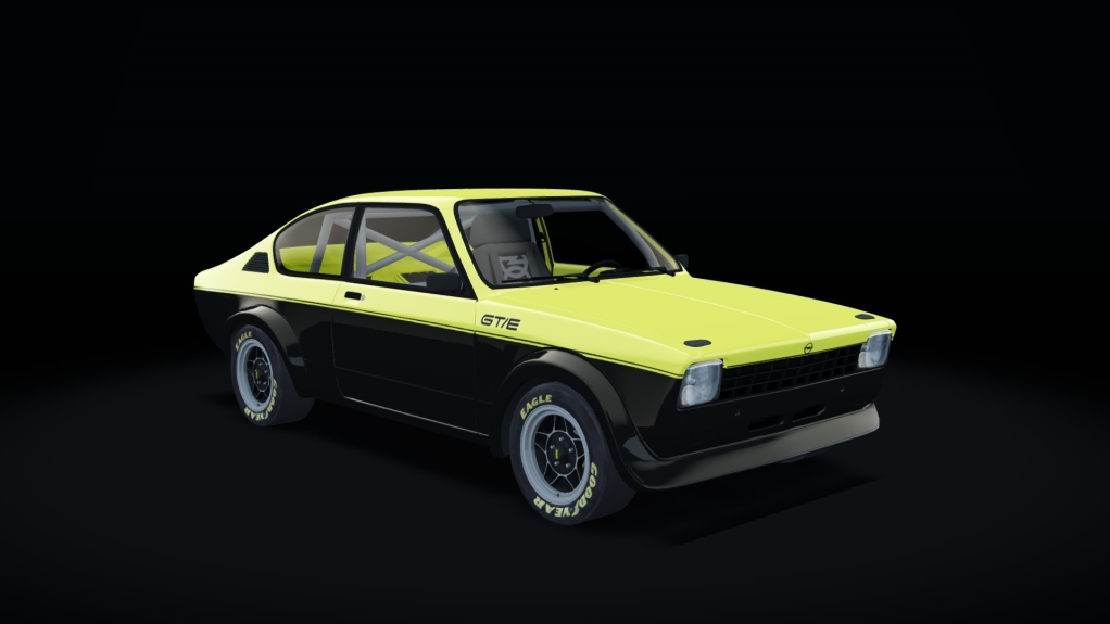 Opel Kadett S1, skin BlackYellow