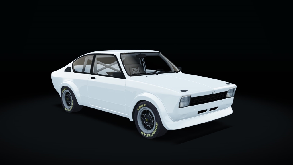 Opel Kadett S1, skin Polarweiss