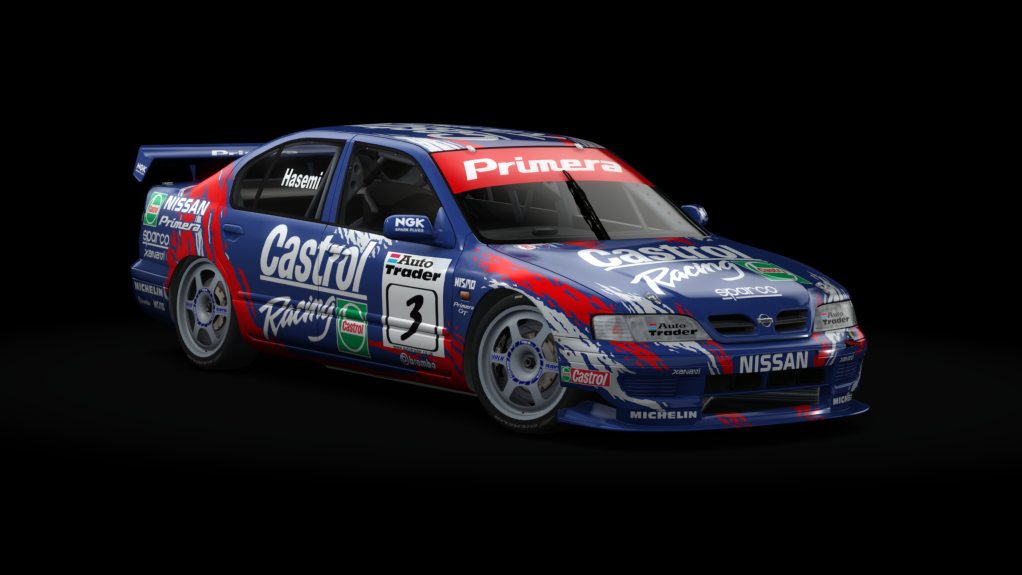 Nissan Primera P11 STW TWCD, skin Castrol_3