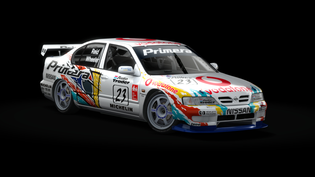 Nissan Primera P11 STW TWCD, skin vodafone