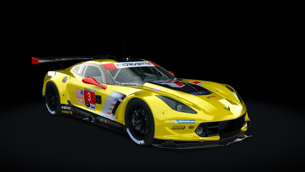 Chevrolet Corvette C7R GTLM, skin 03_Daytona24Hr_2018