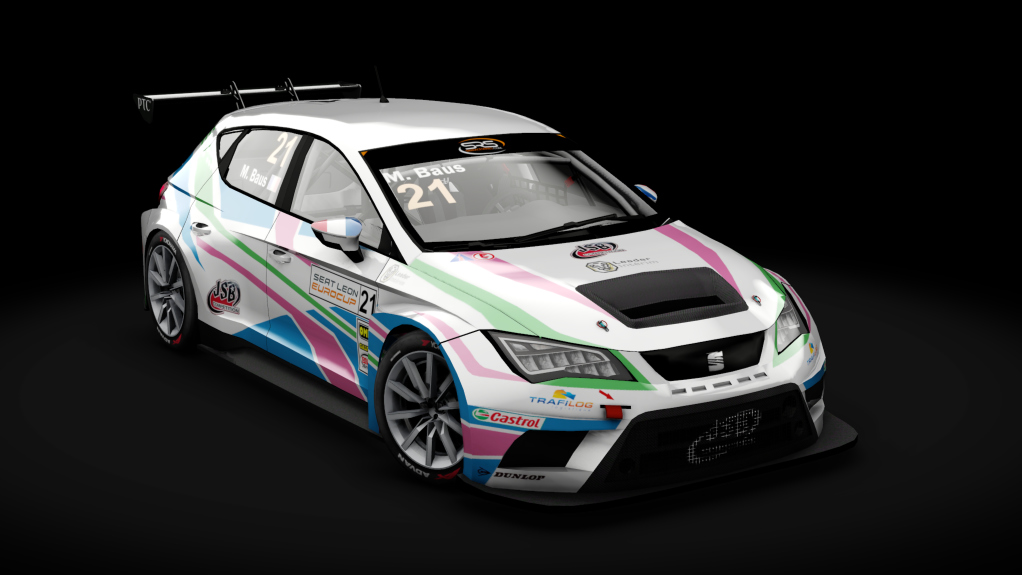 Seat Leon EuroCup, skin 21_BAUS