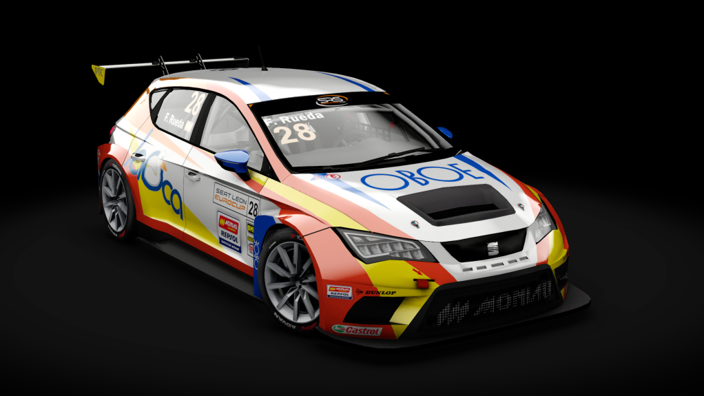 Seat Leon EuroCup, skin 28_RUEDA