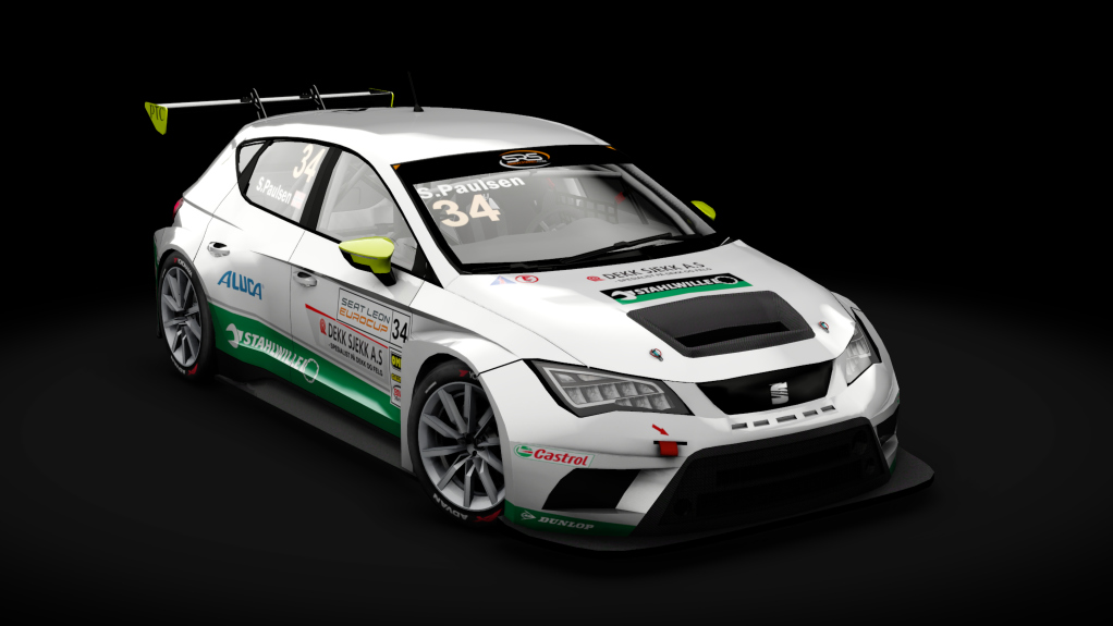 Seat Leon EuroCup, skin 34_PAULSEN