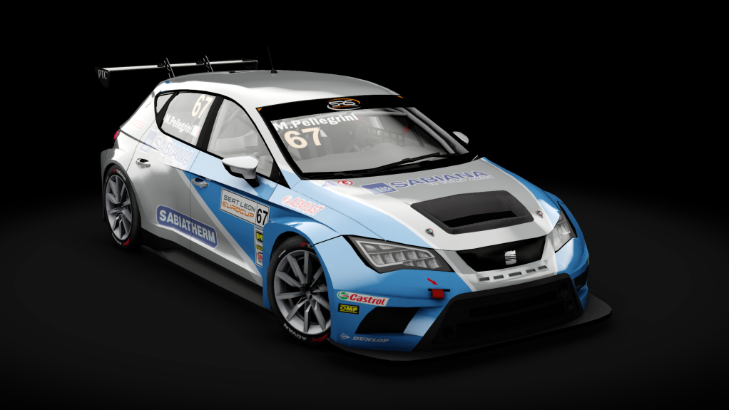 Seat Leon EuroCup, skin 67_PELLEGRINI