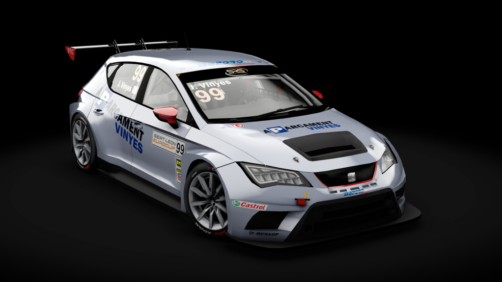 Seat Leon EuroCup, skin 99_VINYES