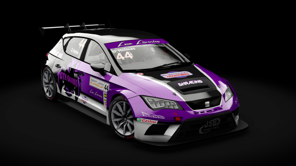 Seat Leon EuroCup, skin DTH_Gaming_44