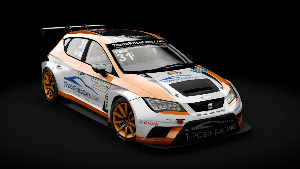 Seat Leon EuroCup, skin james_bell