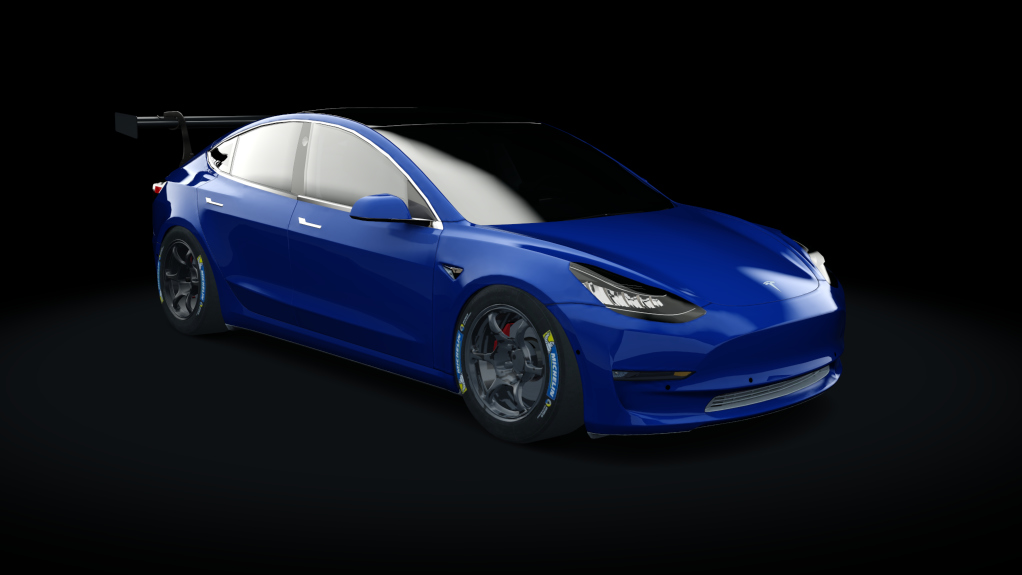 Tesla Model 3 Mountain Pass Performance MPP.R, skin deep_blue