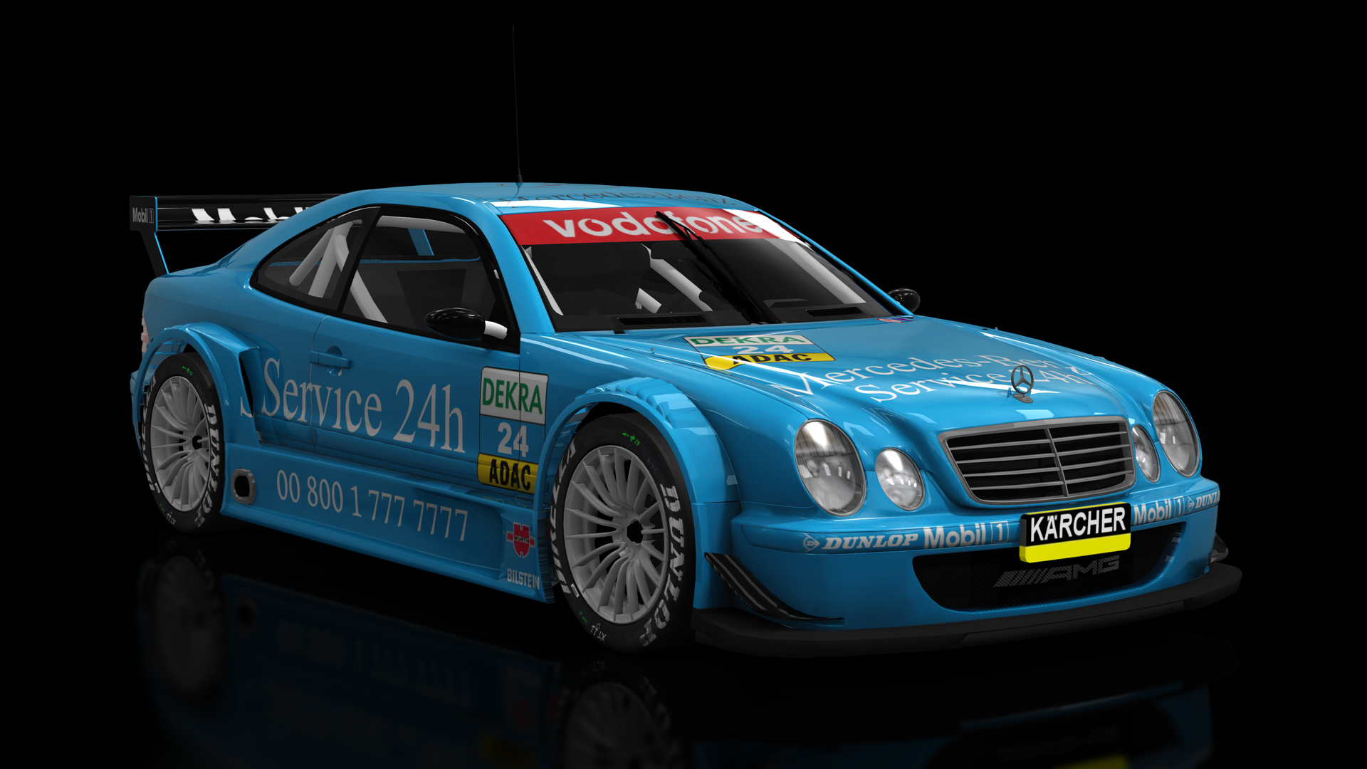 ABA CTC Mercedes CLK DTM 2002, skin 24