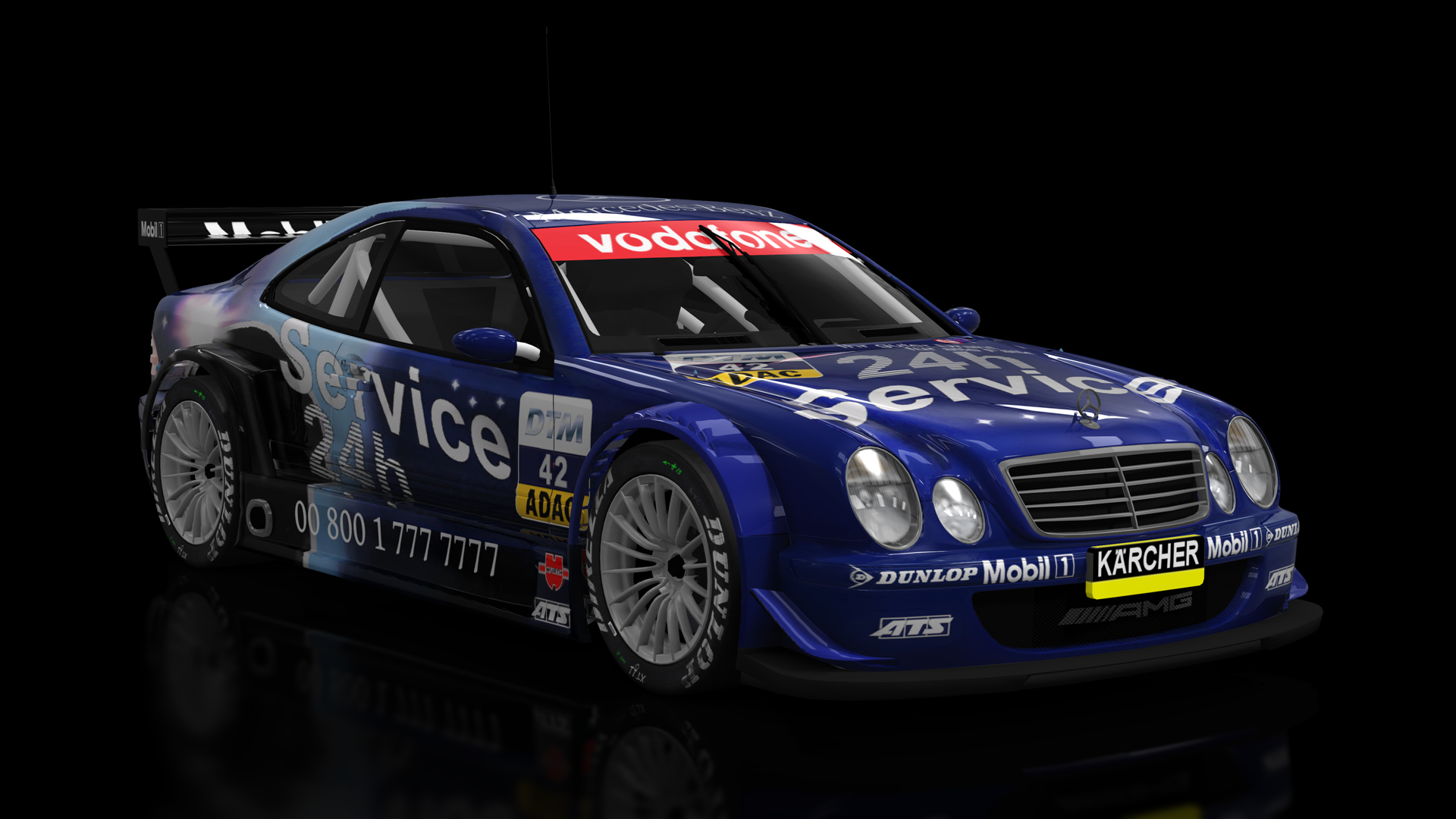 ABA CTC Mercedes CLK DTM 2002, skin 42