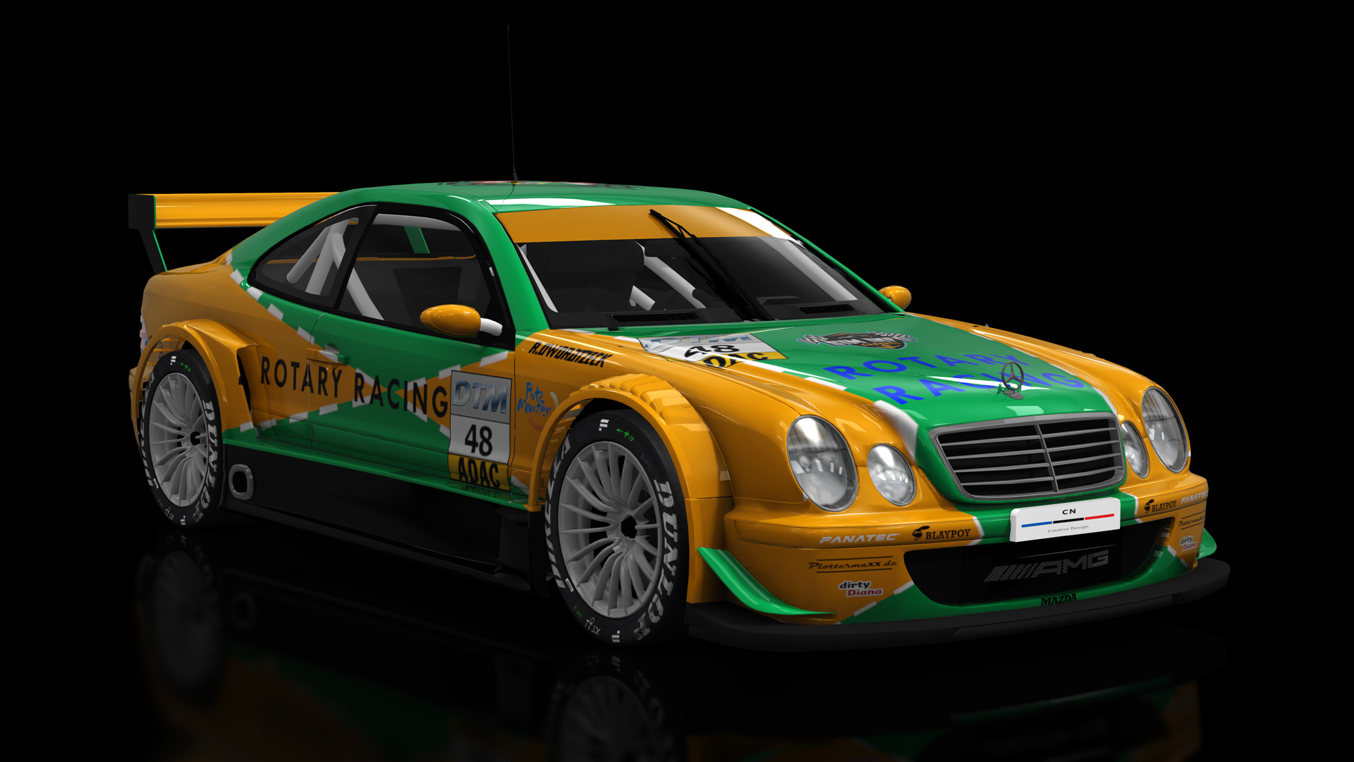 ABA CTC Mercedes CLK DTM 2002, skin 48_Romano_Dworatzeck