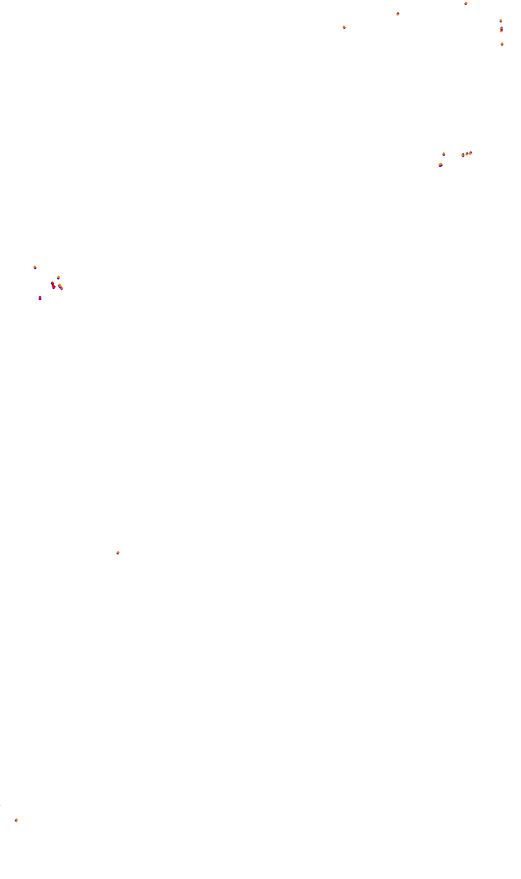 Monza collisions