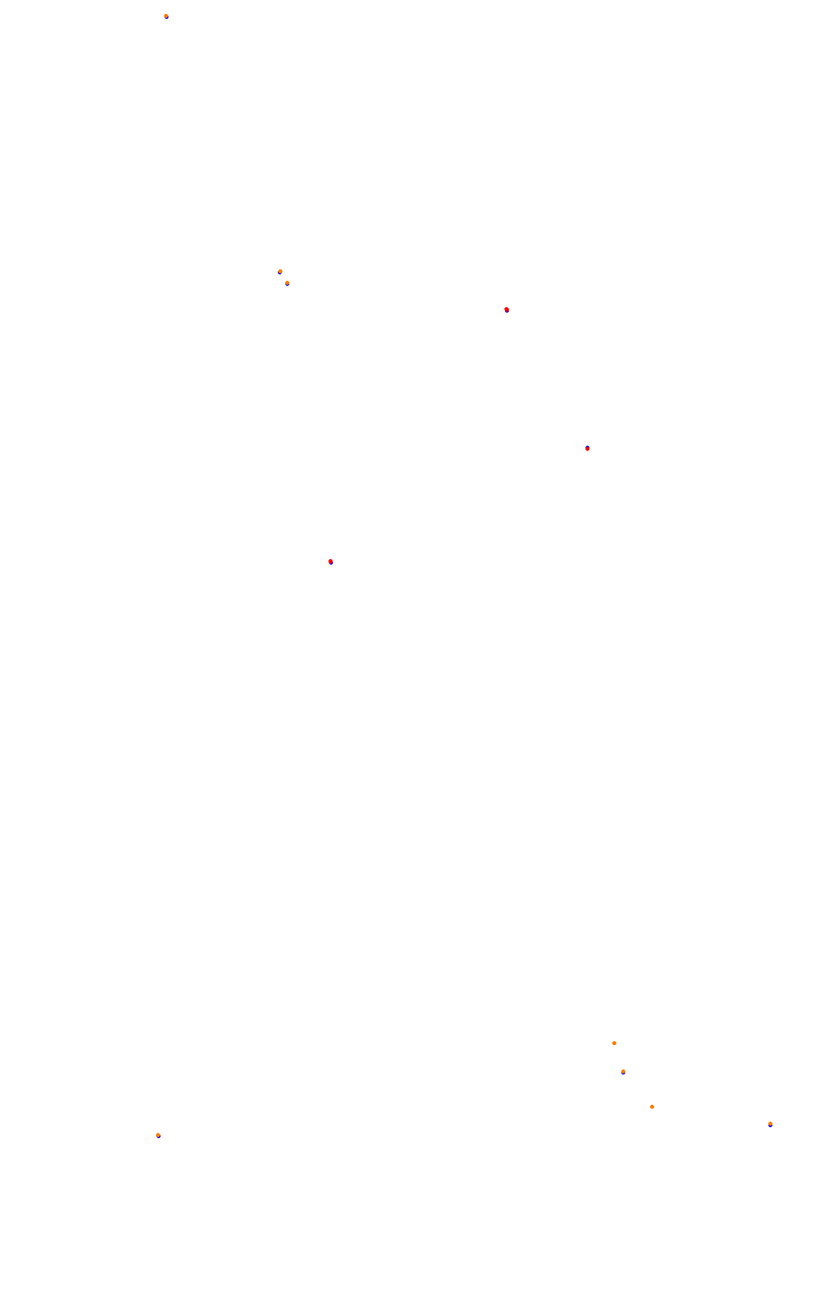 Spa 24hr collisions