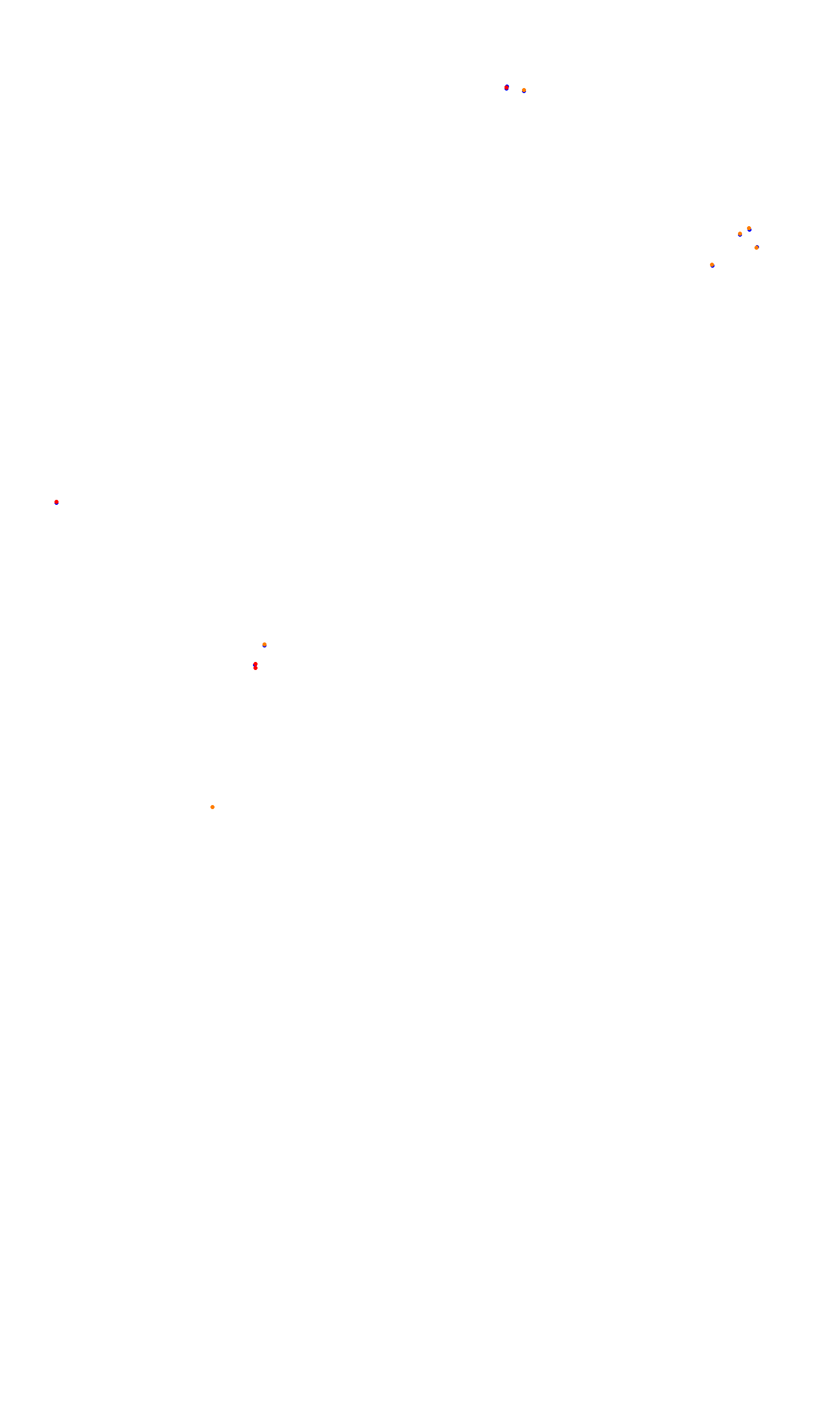 Monza collisions